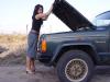 Denise in "Jeep-Cranking"